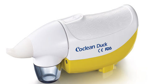 Aspirador nasal a bateria - Coclean Duck - Welbutech - infantil