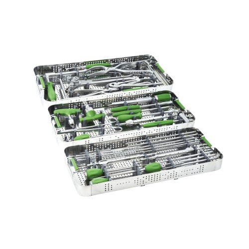 Kit de instrumentos para cirurgia da coluna vertebral - I - Prodorth Spine