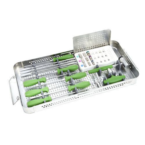 Kit de instrumentos para cirurgia da coluna vertebral - II - Prodorth Spine