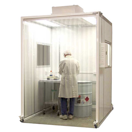 Cabine de contenção - CCS - HEMCO - de coleta de amostras / de pesagem / de laboratório