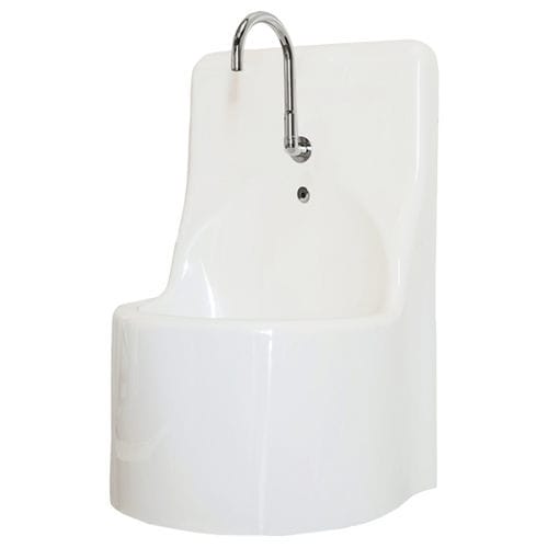 Pia médico-hospitalar - MAEVAII - SOGOBA - com 1 posto / em poliéster / de gel coat