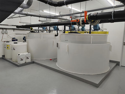 Sistema de tratamento de efluentes para hospital - SOGOBA - para laboratório / para analisadores clínicos / modular