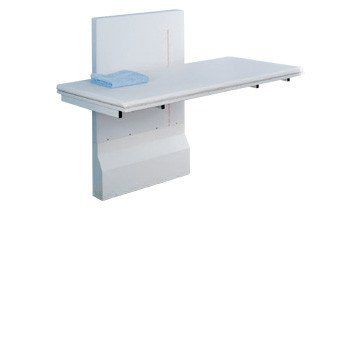 Mesa troca-fraldas - Kingkraft - retangular / de altura regulável / de parede