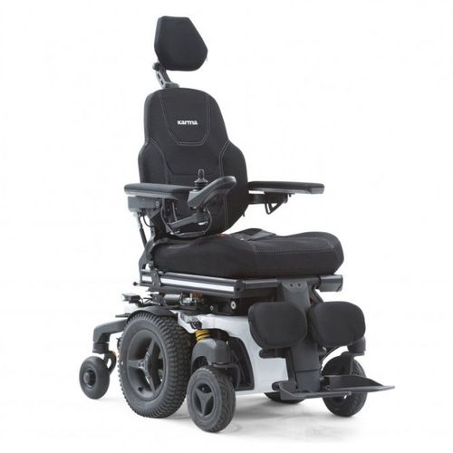 Cadeira de rodas elétrica - Karma MID Lectus - Life & Mobility - para ambientes externos / para ambiente interno / reclinável