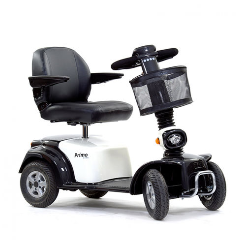 Scooter elétrica de mobilidade reduzida - Primo - Life & Mobility - de 4 rodas / com cesta