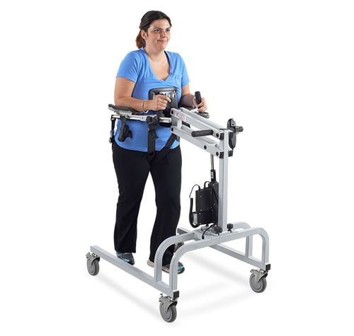 Elevador de transferência vertical elétrico - HugN-Go 250 - LiteGait - com rodízios