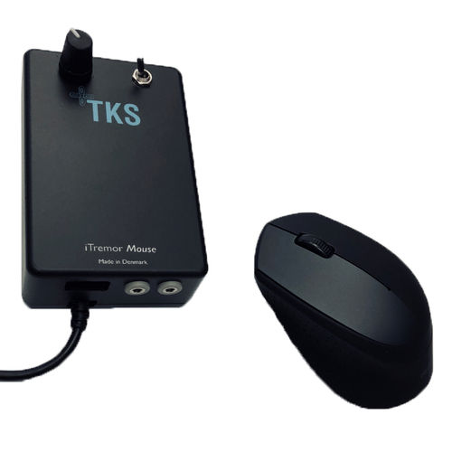 Mouse hospitalar USB - Itremor Mouse® - TKS A/S - com roda de rolagem