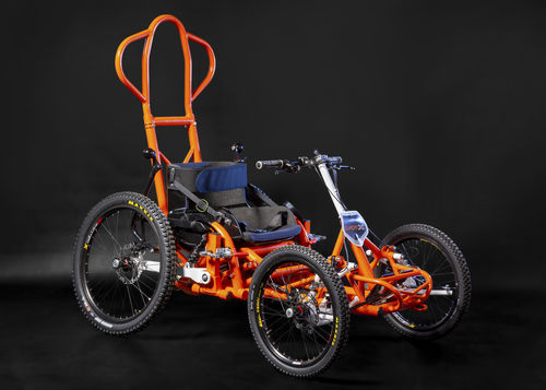 Cadeira de rodas passiva - Hand's - Mont Blanc Mobility - para terrenos acidentados / esportiva / reclinável