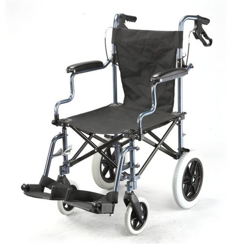 Cadeira de transferência de paciente para ambiente interno - WH-B012 - Well Home Health Products - para ambiente externo / dobrável / com apoio para pernas