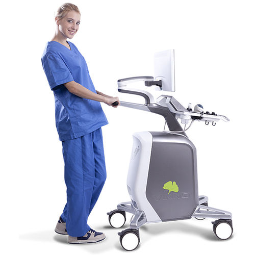 Aparelho de ultrassom com carrinho - VINNO M50  - VINNO - ginecológico e obstétrico / com Doppler colorido
