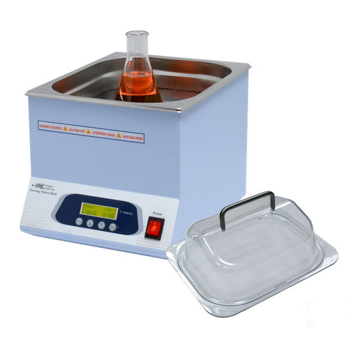 Banho-maria controlado por microprocessador - SWB-10L-1 - Major Science - com agitação / de bancada / em aço inoxidável