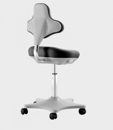Cadeira de laboratório - Labster 2 - Berner International - para adulto / com rodízios / com encosto alto