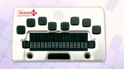 Bloco de notas eletrônico Braille com Bluetooth - Seika mini 16Plus - Nippon Telesoft