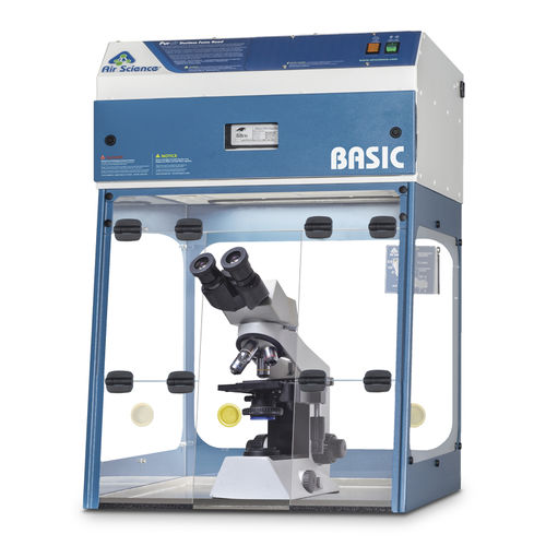 Câmara para microscopia - Purair® - Air Science - de laboratório / para riscos biológicos / de bancada