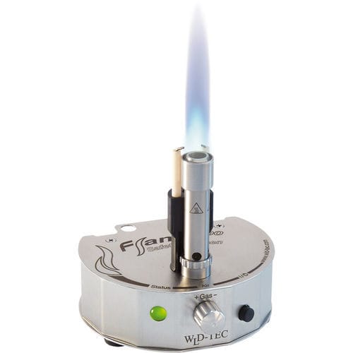 Bico de Bunsen de laboratório - Flame 100 - WLD-TEC - elétrico / a gás