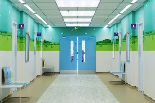 Porta de serviço - doorsets™ - ALTRO LTD - para sala de cirurgia / de laboratório / de abrir