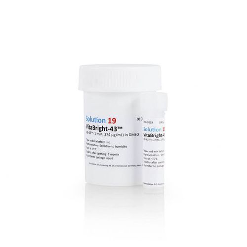 Reagente solução de coloração - VitaBright-43™ - Chemometec - para pesquisa