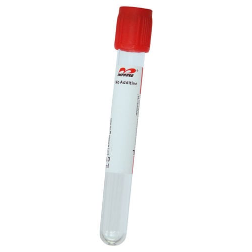 Tubo de coleta cilíndrico - IMPROVACUTER® 602030202, IMPROVACUTER®  604090202   - Improve Medical - para coleta de amostras / sem aditivos