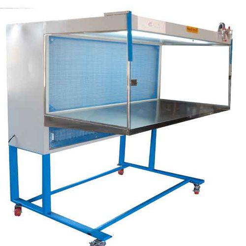 Cabine de laboratório - MTLA01, MTLA05 - Meditech Technologies India - de piso / HEPA / de fluxo laminar horizontal