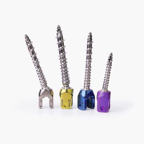 Parafuso pedicular toracolombar - Erisma®-LP Evo - Clariance - poliaxial / canulado