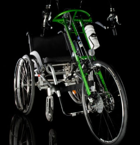 Bicicleta tipo handbike com pedais - Challenger - Alois Praschberger, Rolltechnik & Sport GmbH - para adulto / para pessoas com deficiência