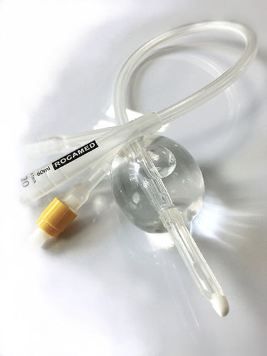 Cateter para drenagem urinária - RocaFlow - ROCAMED - vesical / balão / de triplo lúmen