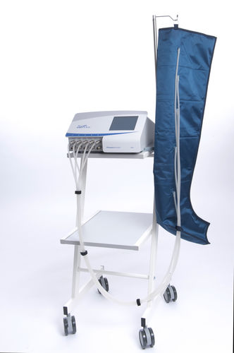 Aparelho de pressoterapia para pernas - TP05i - Eureduc - com carrinho / 5 câmaras independentes