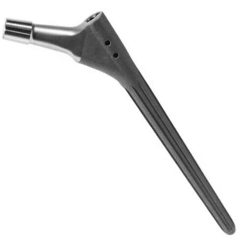 Haste femoral de revisão - Canwell Medical - cimentada ou não cimentada