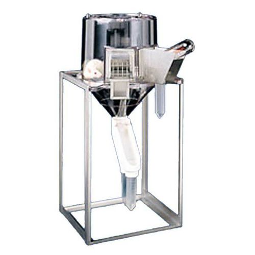 Gaiola metabólica para ratos - LP 2100R - Plexx - modular / em aço inoxidável