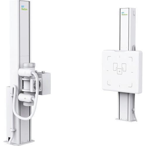 Sistema de radiografia digital - EMX2040 - EST Medical Equipment - para radiografia geral / sem mesa / com bucky de piso