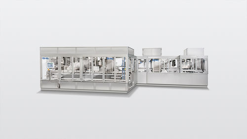 Envasadora de piso - FLP - Harro Hoefliger Verpackungsmaschinen - para produtos em pó / de tambores / para a indústria farmacêutica
