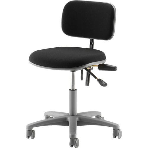 Cadeira de escritório com rodízios - 3016 - Isku Interior Oy - com altura regulável