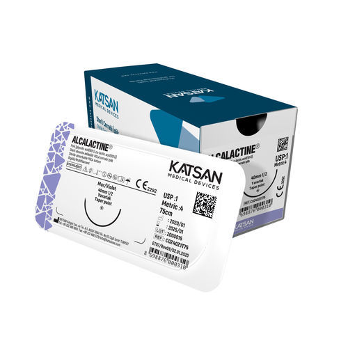 Fio de sutura absorvível - ALCALACTINE&reg; - KATSAN Medical Devices - para cirurgia geral / para cirurgia ortopédica / para tratamento cirúrgico de feridas