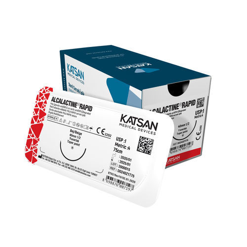 Fio de sutura absorvível - ALCALACTINE&reg; RAPID - KATSAN Medical Devices - para cirurgia oral / para tratamento cirúrgico de feridas / para cirurgia oftalmológica