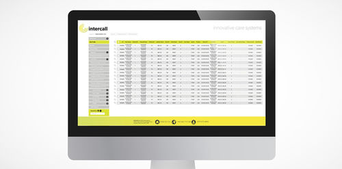 Software médico-hospitalar - Lismore Instruments Ltd (Intercall) - de criação de laudos / de gravação / de segurança