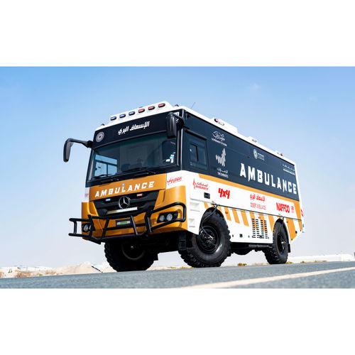 Ambulância ônibus - NF-SV-AMB-BUS - NAFFCO FZCO - 4x4 / com oxigenoterapia / a diesel