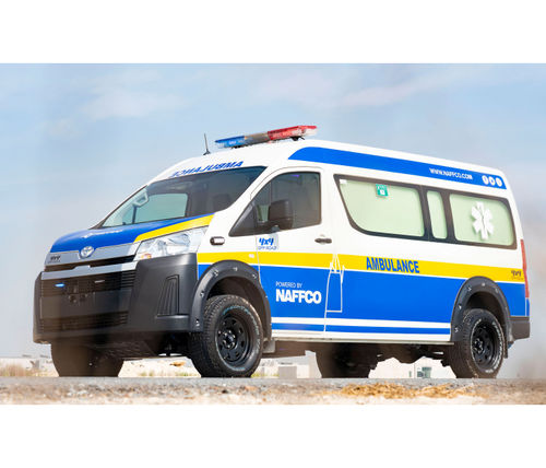 Ambulância furgão - NF-AMB-CUS-HIACE - NAFFCO FZCO - 4x4 / com oxigenoterapia / automática