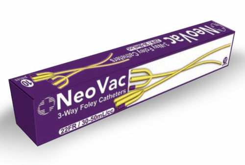 Cateter para drenagem urinária - Neovac - Neomedic Limited - ureteral / balão / de triplo lúmen