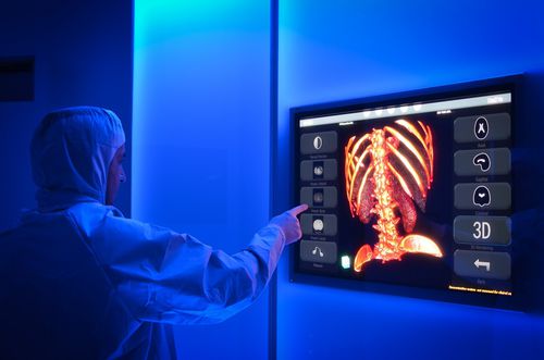 Sistema de gestão de dados - Fluid Therapixel - Operamed - médico-hospitalar / para bloco operatório / sem contato