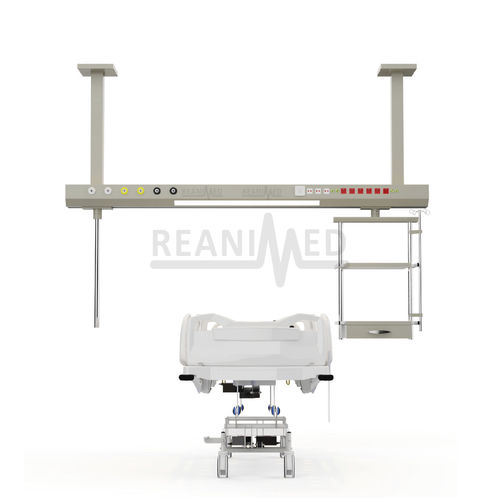 Régua de gases medicinais horizontal - BHU-KPR-M01-01 - Reanimed Teknik Tibbi Sistemler Ltd Sti - de teto / para serviço de cuidados intensivos