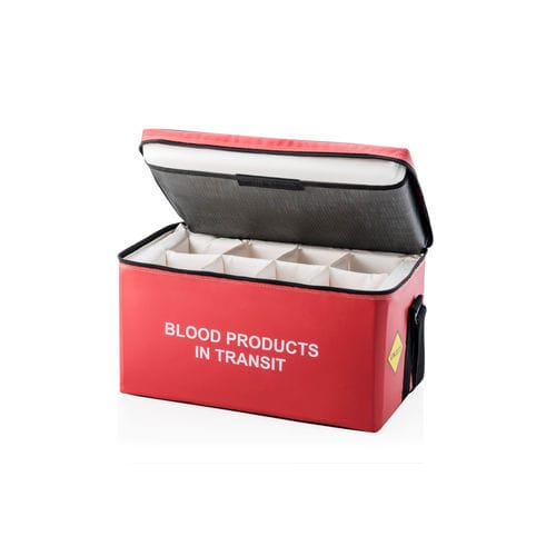 Bolsa para bolsas de sangue - BLD series - Versapak International Limited - com alça para tiracolo / isotérmica