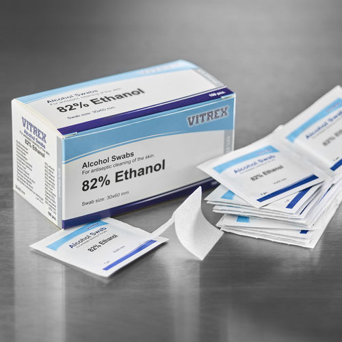 Swab de bactérias - 52 series - Vitrex Medical A/S - para álcool