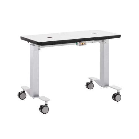 Mesa para aparelhos elétrica - RT-400S - Rodek - com altura regulável / com rodízios