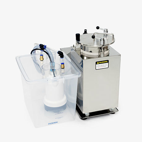 Unidade de filtragem para líquidos - RFS-10 - Rodek - de poeira / de laboratório / para o setor médico