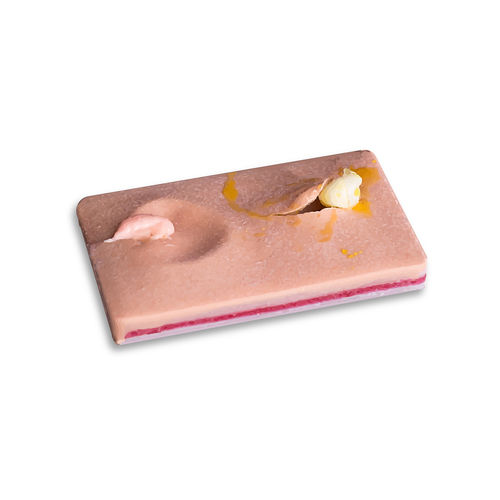 Simulador de drenagem - 0220 - SurgiReal Products - para procedimentos de dermatologia / pad / em silicone