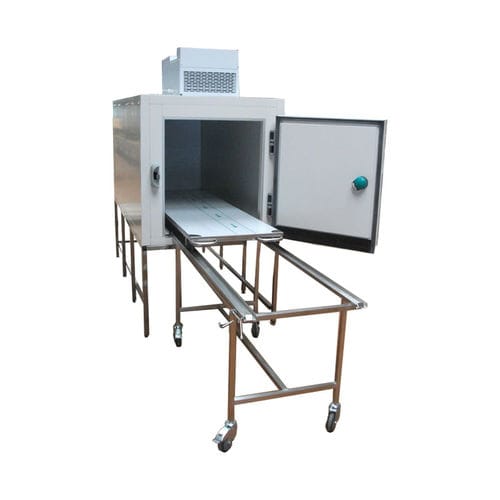 Câmara mortuária para macas de transporte de corpos - MORG119NP - FRIMA CONCEPT - 1 corpo / com abertura frontal / para conservação temporária
