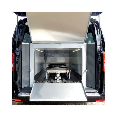 Câmara mortuária para macas de transporte de corpos - CONT100 - FRIMA CONCEPT - para vários corpos / com abertura frontal / para conservação temporária