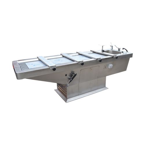 Mesa de necropsia para medicina legal - TABLASPI - FRIMA CONCEPT - de lavagem de cadáveres / fixa / elétrica