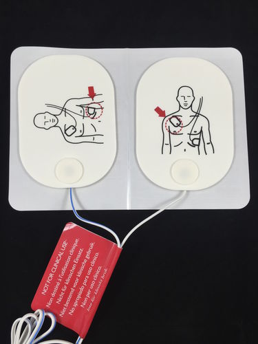 Eletrodo de desfibrilação pad - DART Sim ECG Simulator - de monitorização / de peito