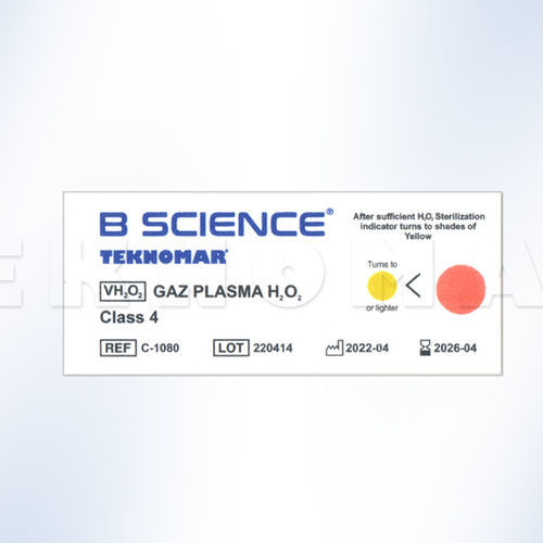 Indicador biológico de esterilização - H2O2 C1080 - TEKNOMAR LTD
